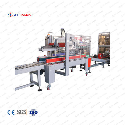 Vertical 24v Carton Box Packing Strapping Machine 4000bph Automatic Box Packing