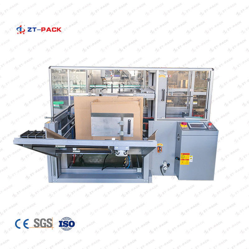 Vertical 24v Carton Box Packing Strapping Machine 4000bph Automatic Box Packing