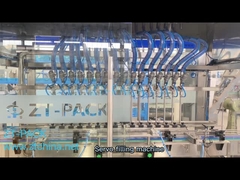 SS316 4800BPHのフル オートの重力の殺菌剤の防腐性のガラス磨きスプレーのびんの充填機