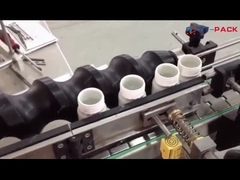 SS304自動ステッカーはプラスチック ガラス ビンの醤油の酢の油壷Labeliのための冷たい接着剤を貼る